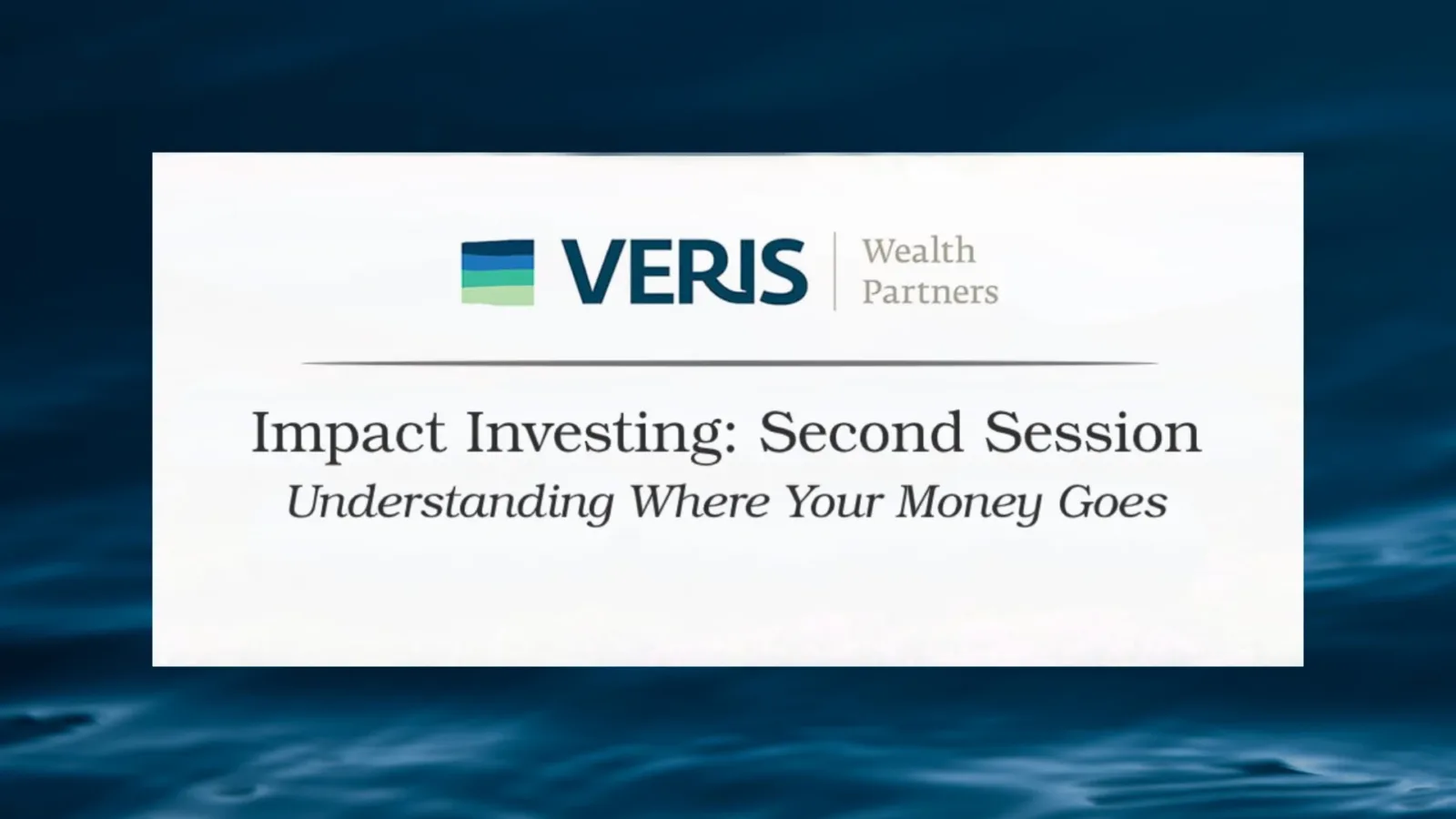 Impact Investing Series featured image