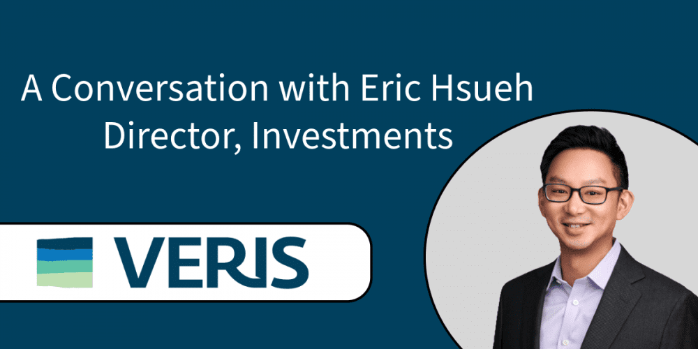 Eric Hsueh, Director of Investments at Veris