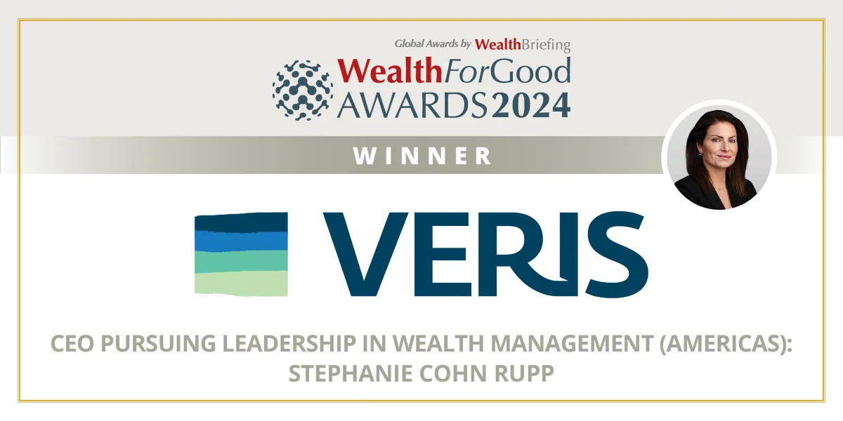 Stephanie Cohn Rupp won the award for CEO Pursuing Leadership in Wealth Management.